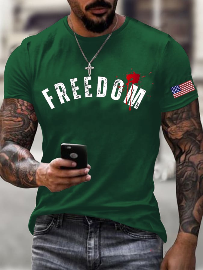 Men's Commemorative Printed T-Shirt