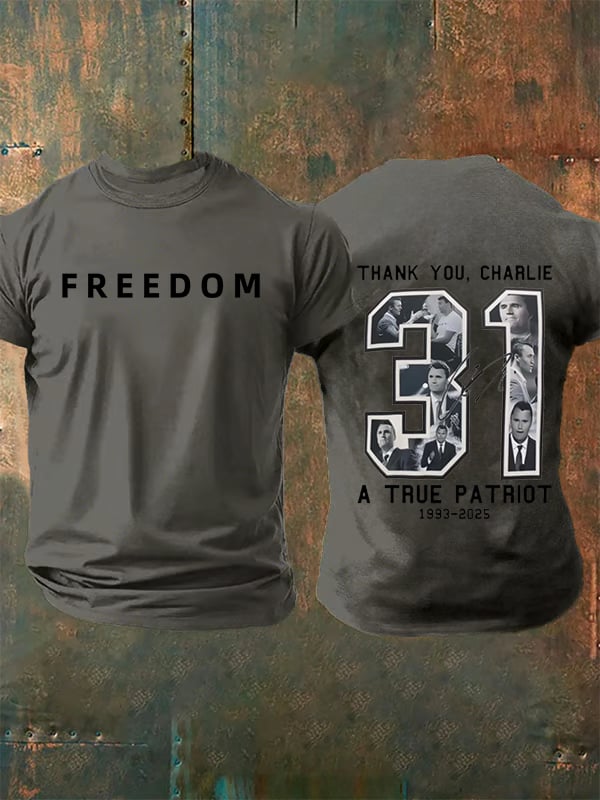 Men's Commemorative Printed T-Shirt