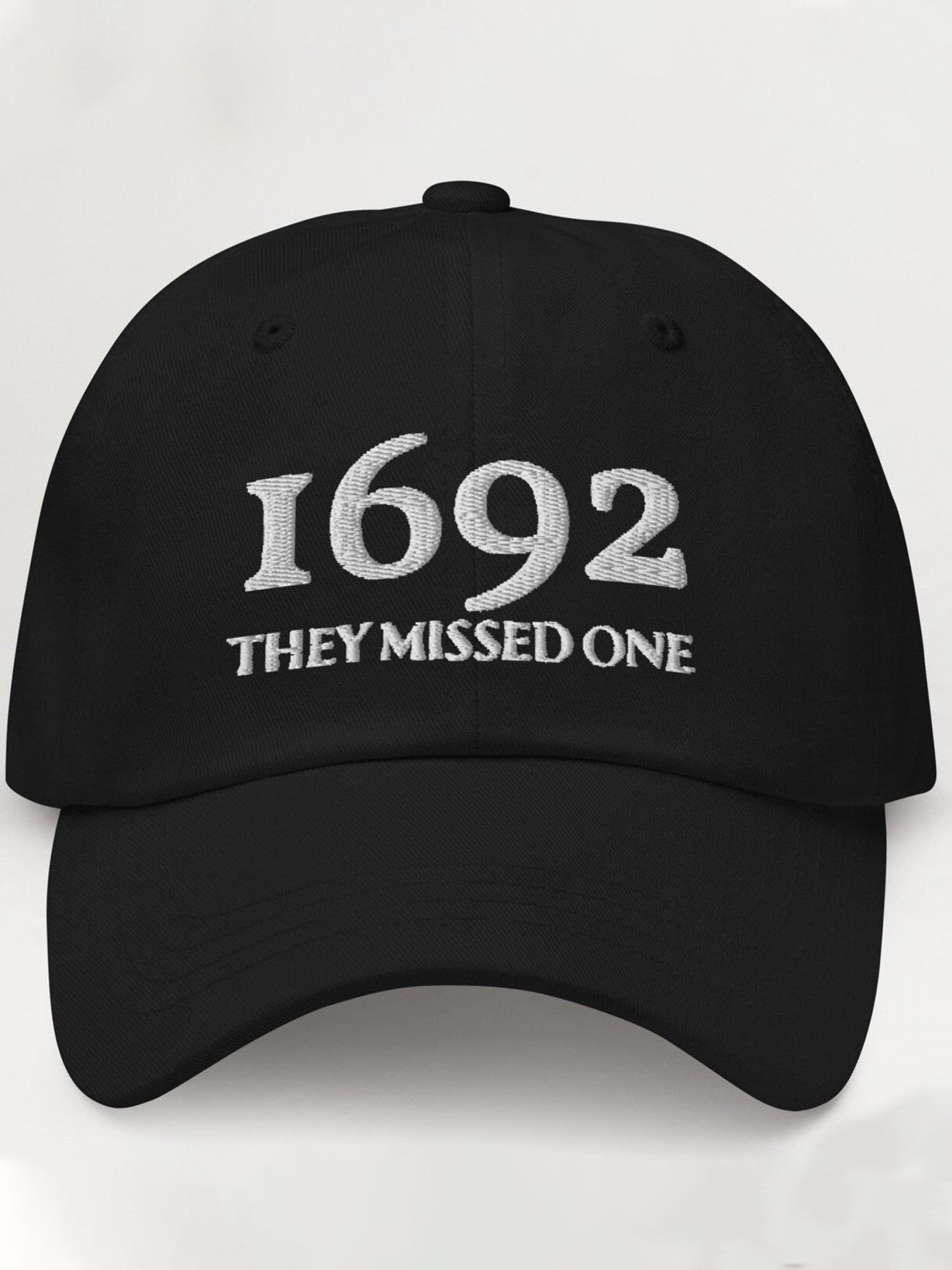 Unisex Halloween 1692 They Missed One Printed Hat