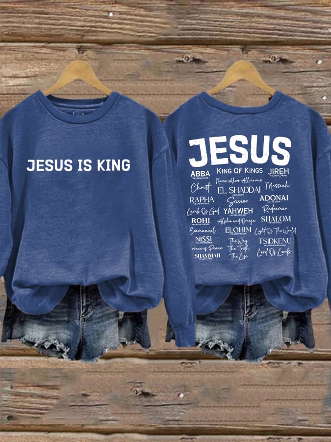 Women's Jesus Is King Sweatshirt