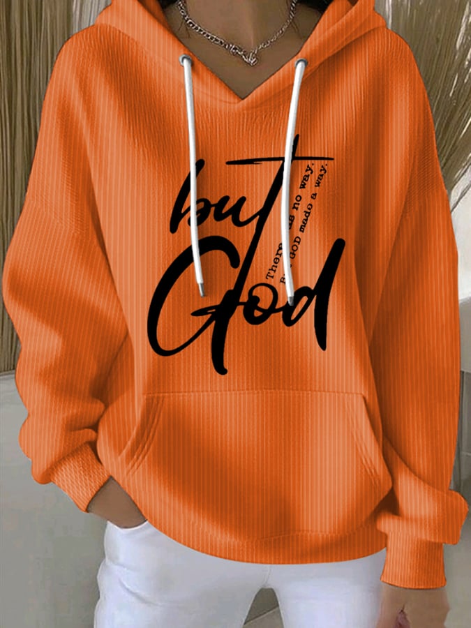 Women'S There Was No Way But God Made A Way Sweatshirts