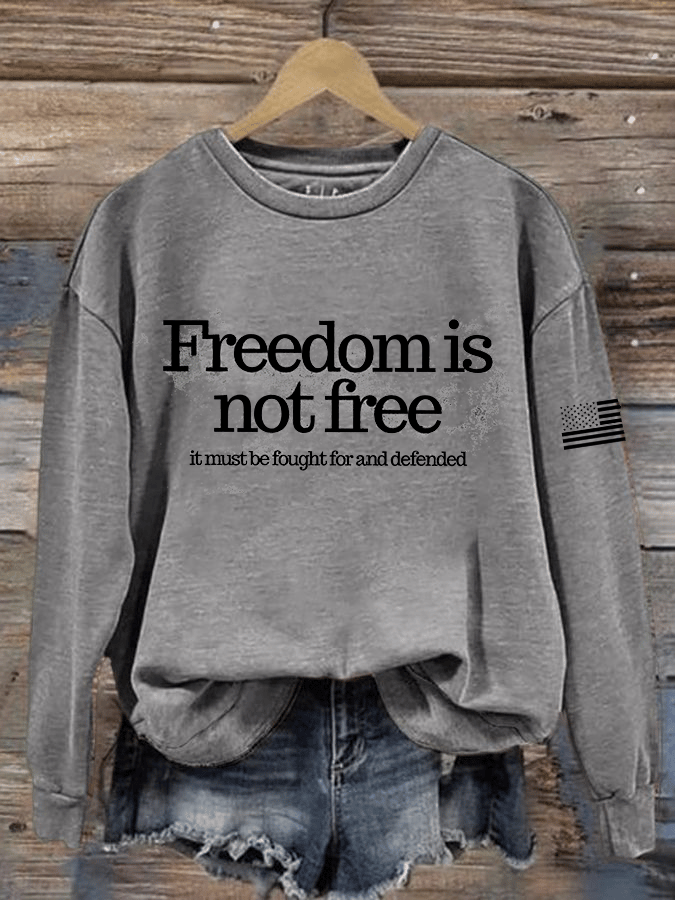 Women's Hot Events Printed Crew Neck Sweatshirt