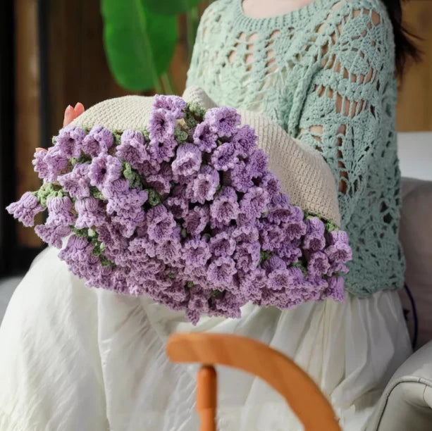 🌸DIY handmade rose blanket