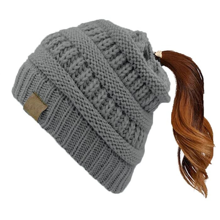 Women's Ponytail Beanie Hat