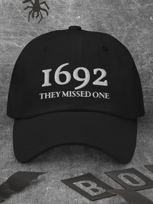 Unisex Halloween 1692 They Missed One Printed Hat