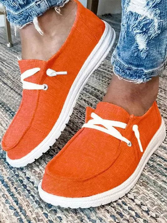 Solid Color Casual Shoes
