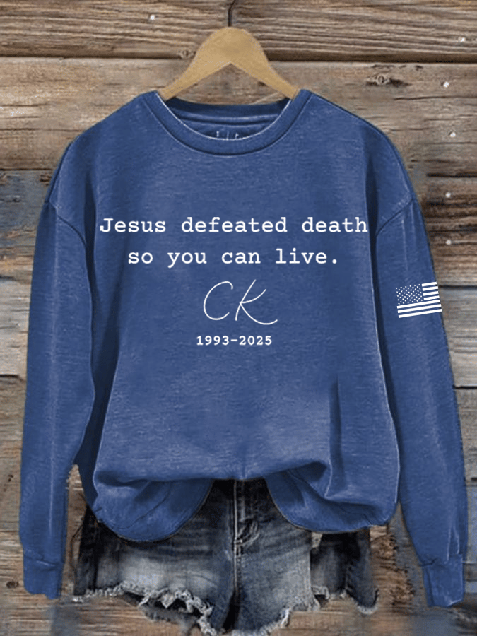 Women's Hot Events Printed Crew Neck Sweatshirt