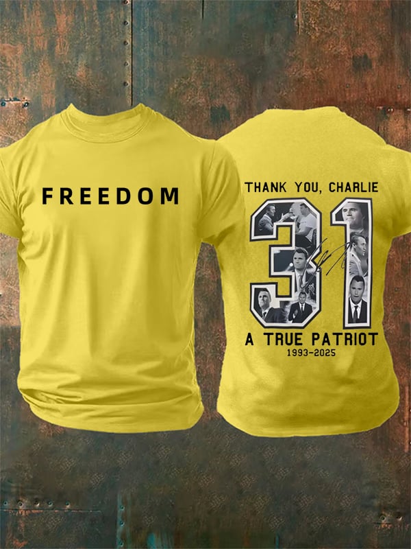 Men's  Commemorative Printed T-Shirt