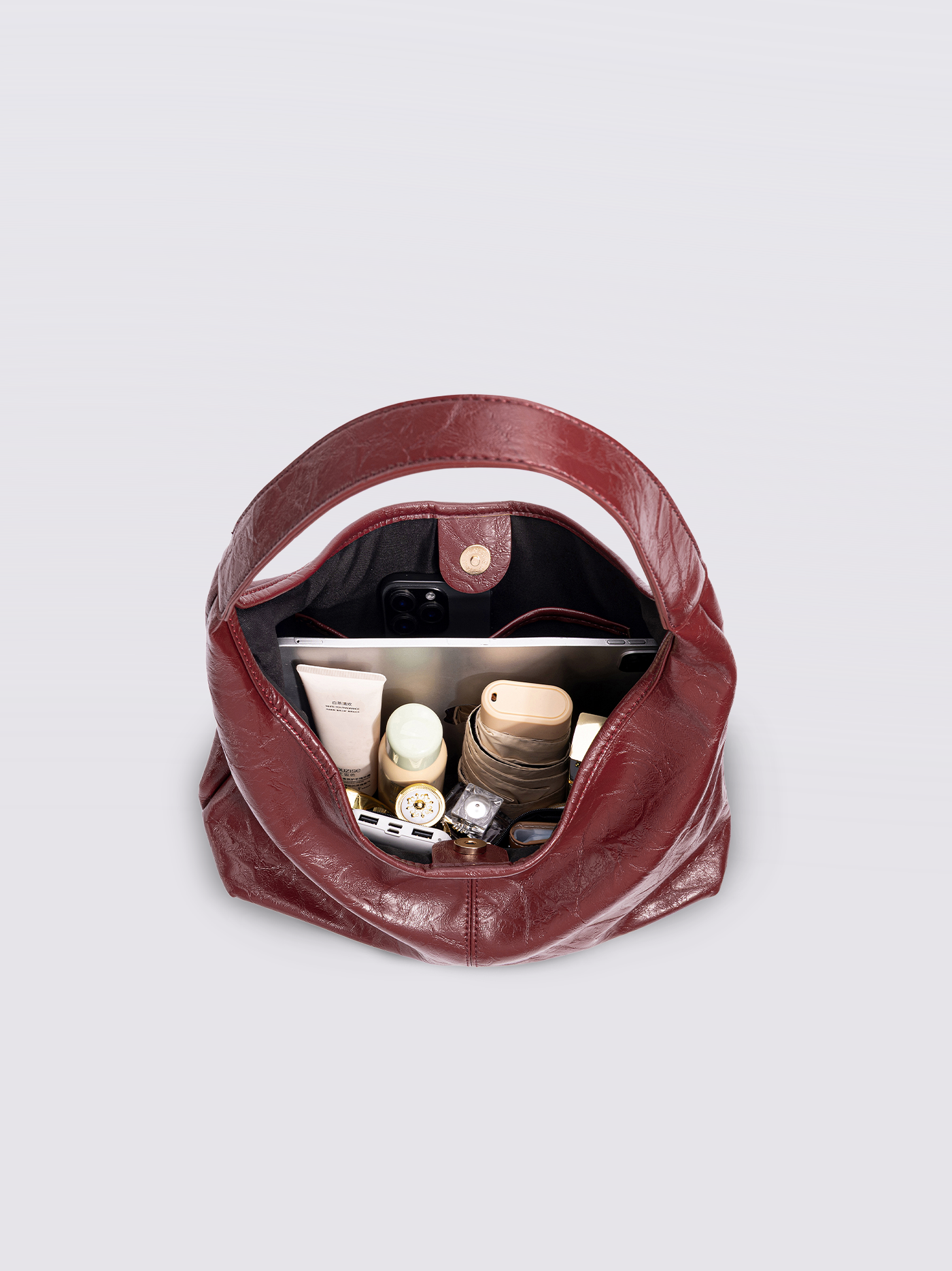 Scarlett Distressed Leather Tote