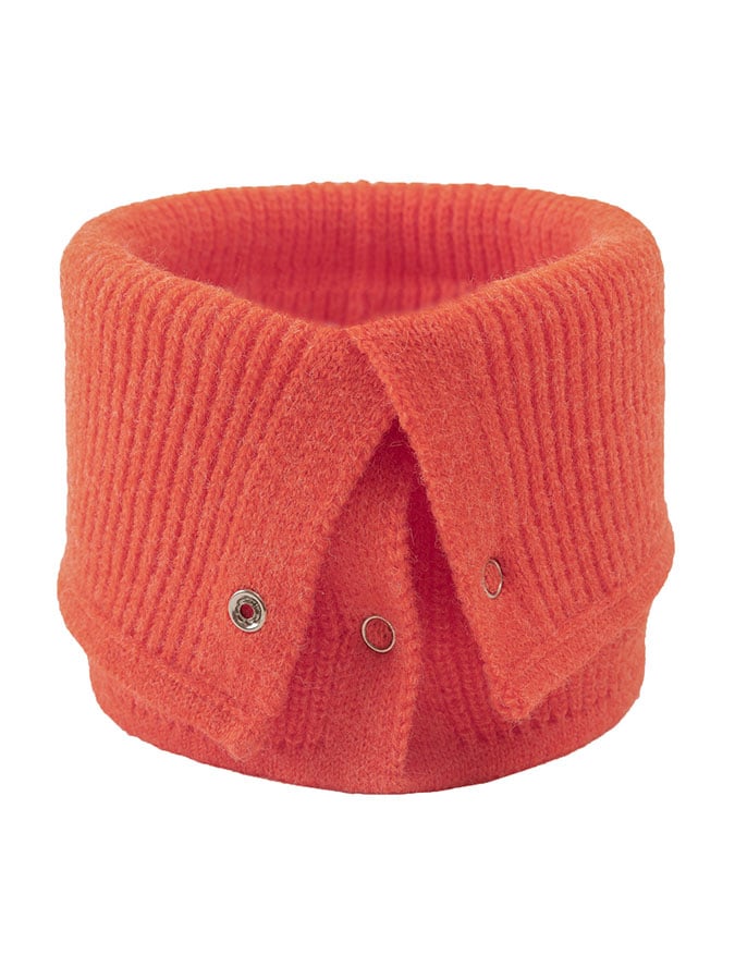 Solid Color Warm Knitted Scarf