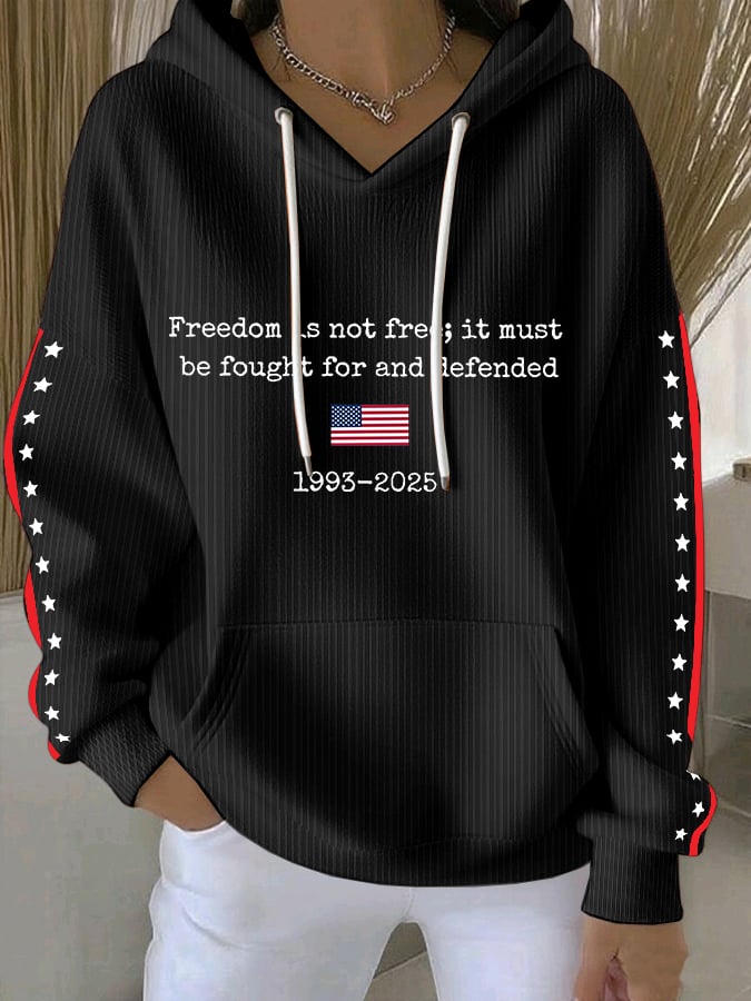 Women's Freedom Is Not Free Print Sweatshirt