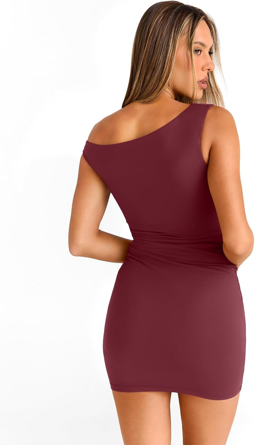Circle Waltz Off Shoulder Mini Dress