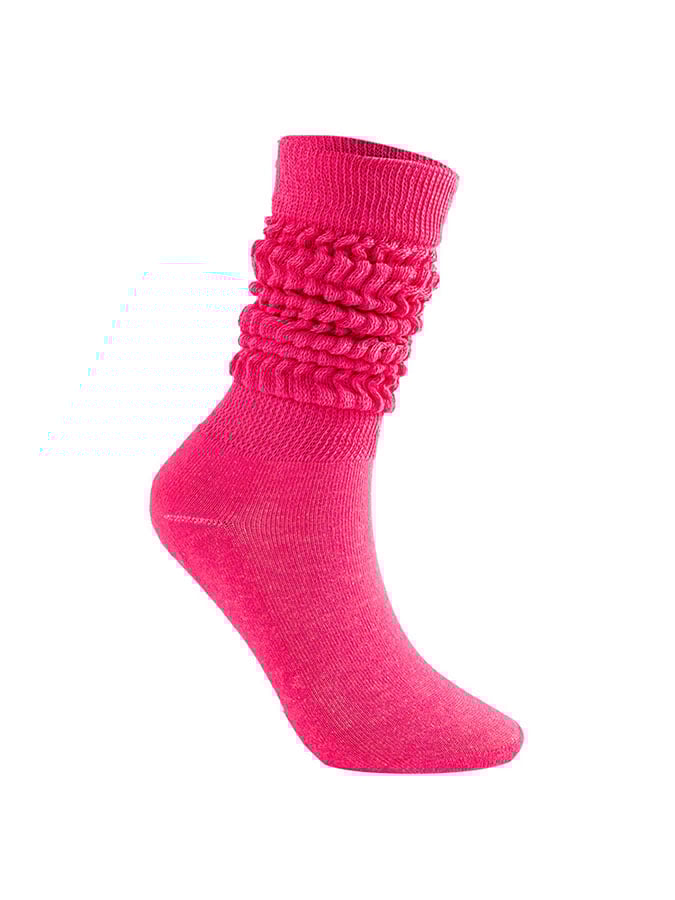 Solid Color Knitted Bubble Socks