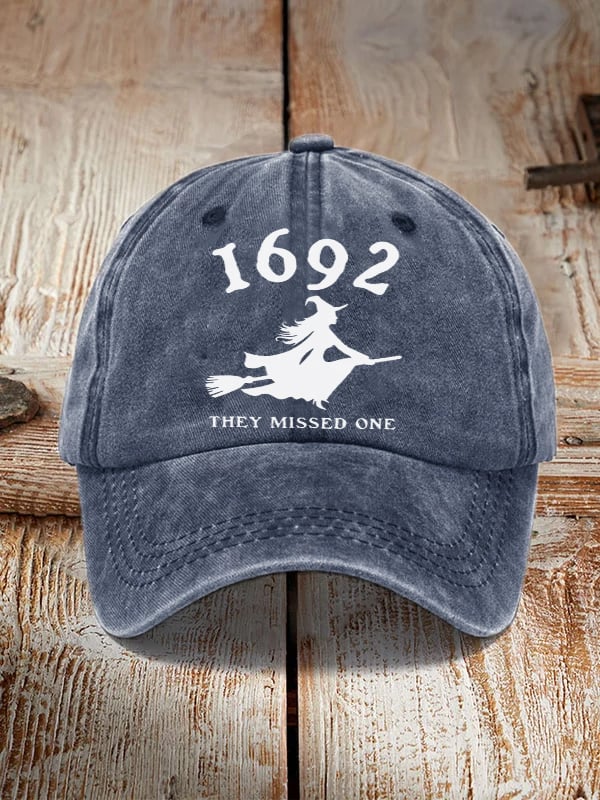 1692 Witch They Missed One Sun Hat
