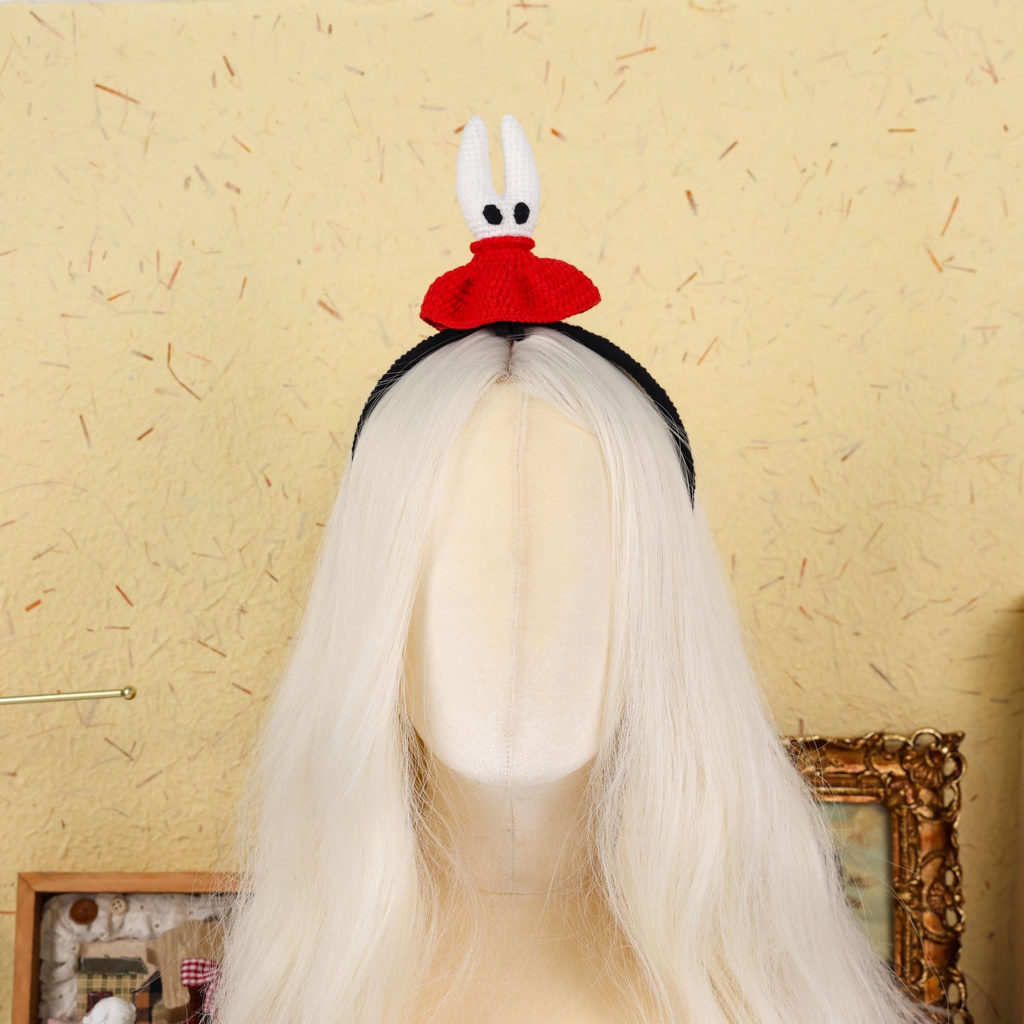 Hollow Knight Crochet Headband