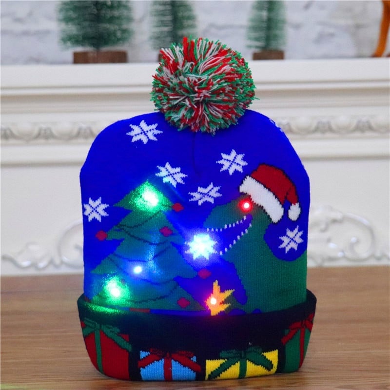 🎁2025 Early Christmas Sale - Christmas LED Light Knitted Beanies