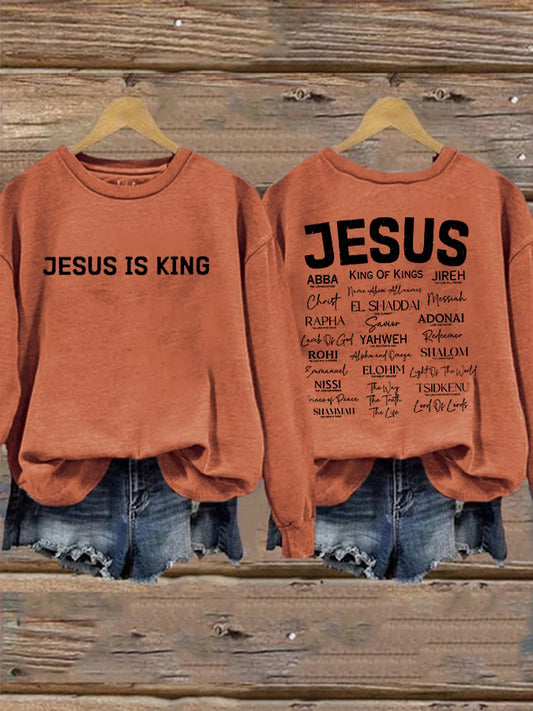 Women's Jesus Is King Sweatshirt