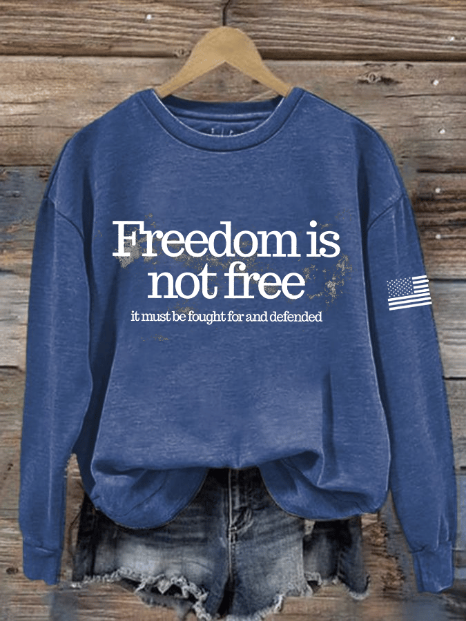 Women's Hot Events Printed Crew Neck Sweatshirt