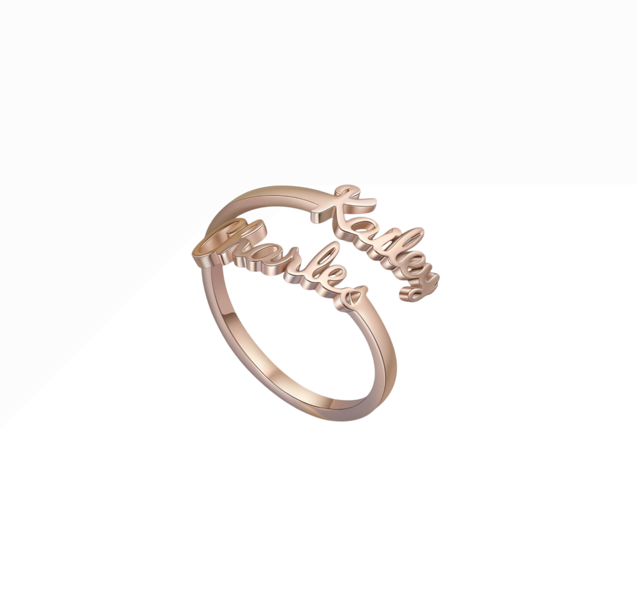 Customized Name Ring