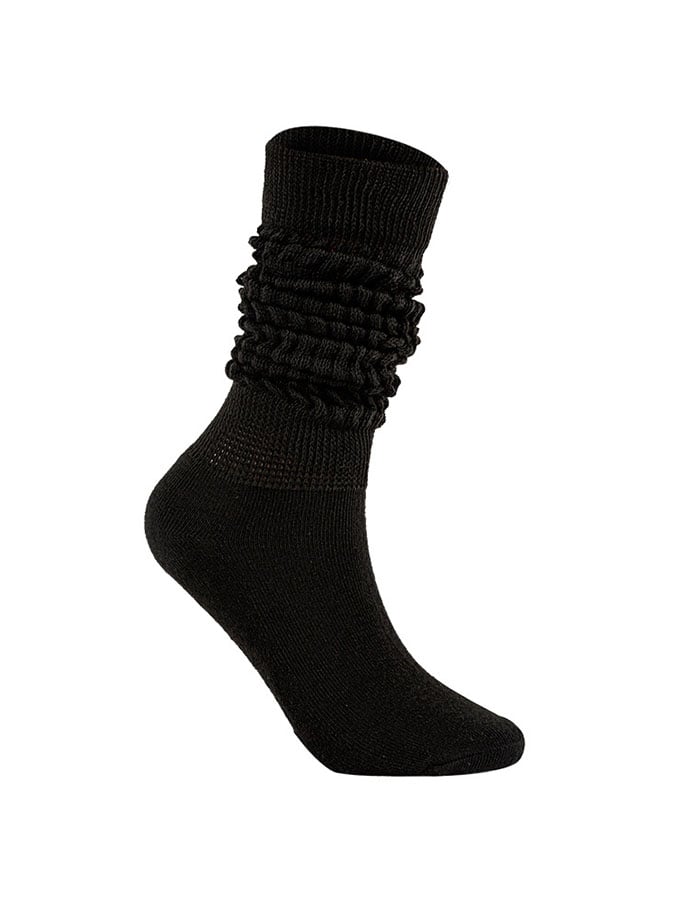Solid Color Knitted Bubble Socks