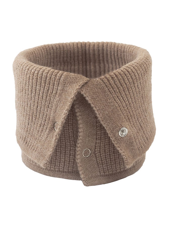 Solid Color Warm Knitted Scarf