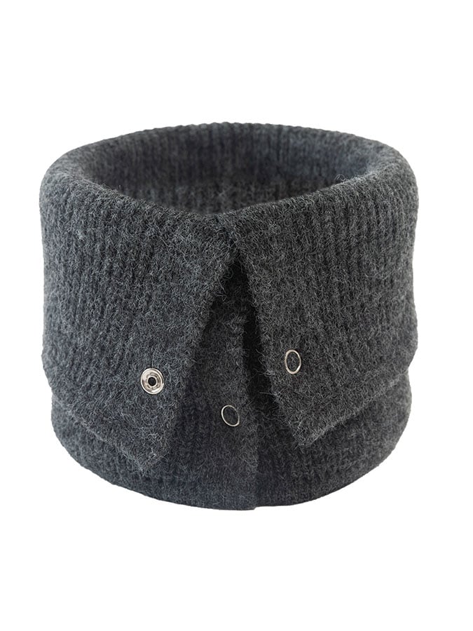 Solid Color Warm Knitted Scarf