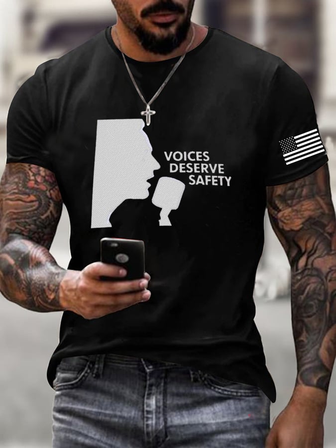 Men's Commemorative Printed T-Shirt