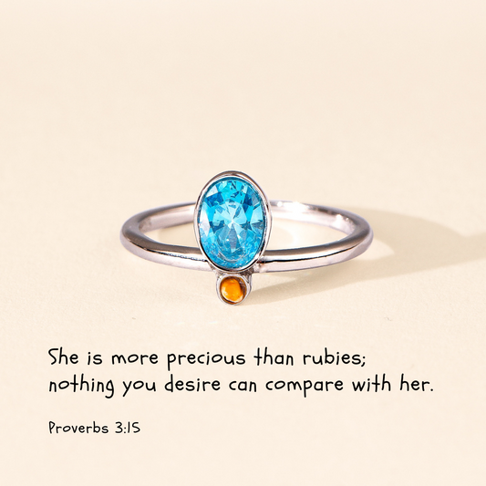 Honor and Riches - Sterling Silver Ring