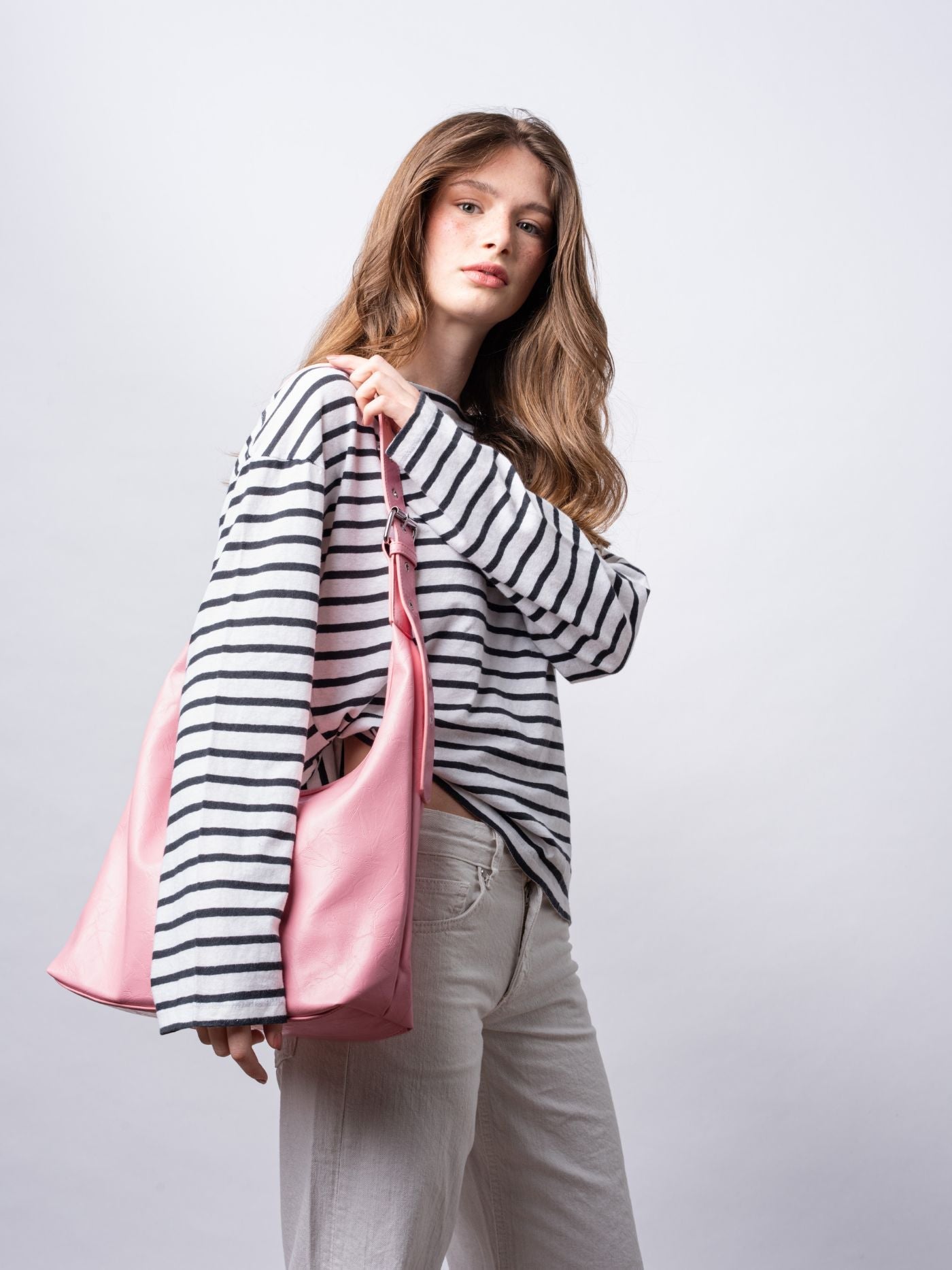 Crossbody Scarlett Distressed Leather Tote