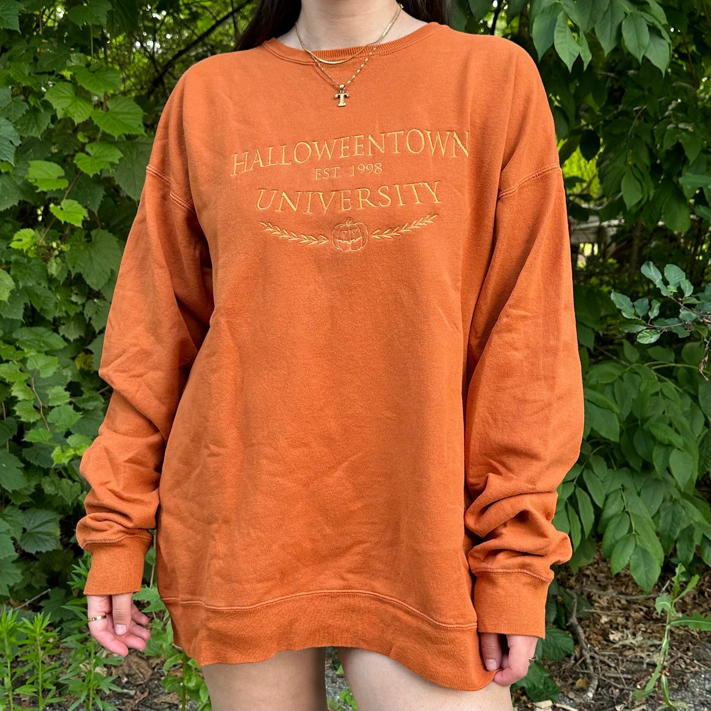 Halloweentown University Orange Sweatshirt