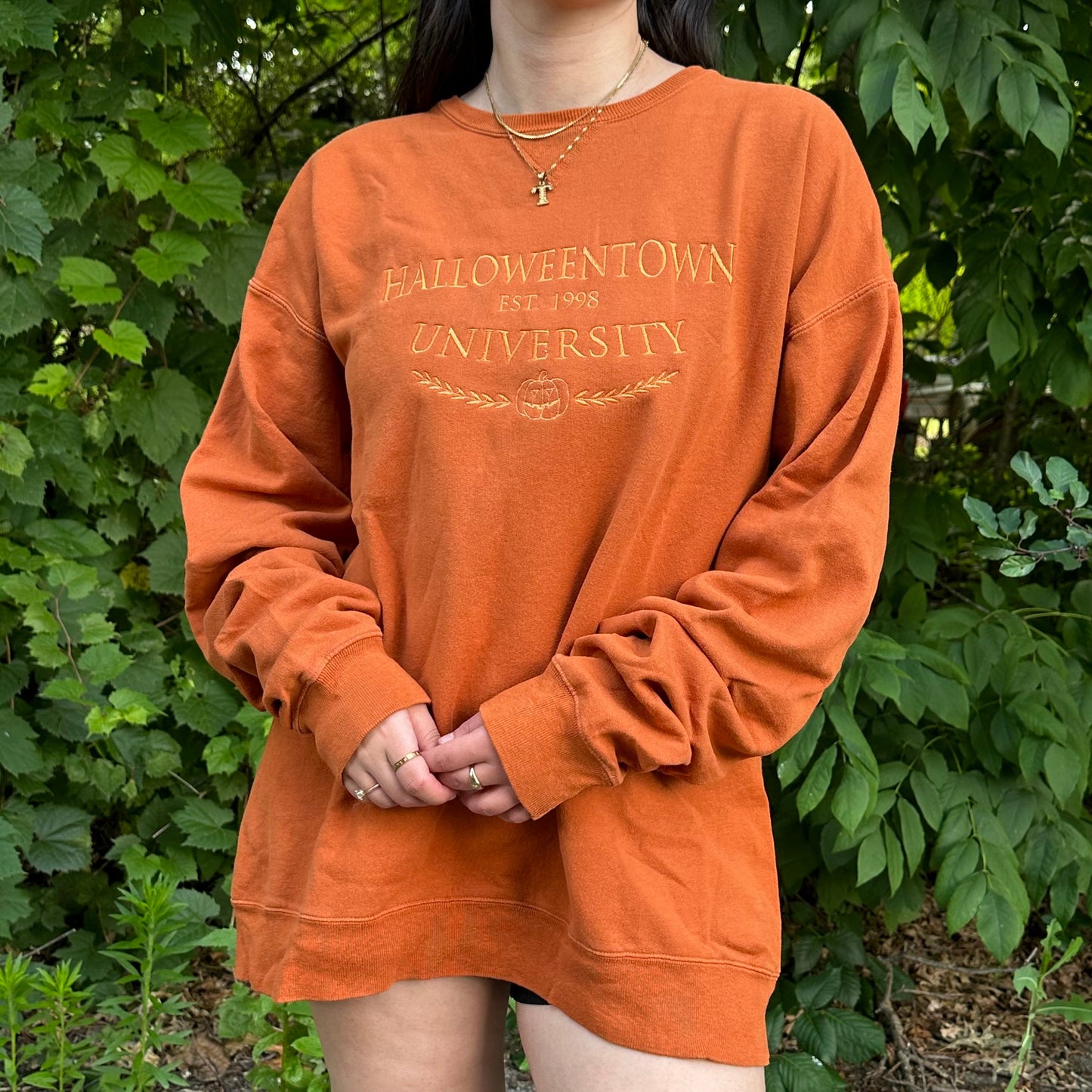 Halloweentown University Orange Sweatshirt