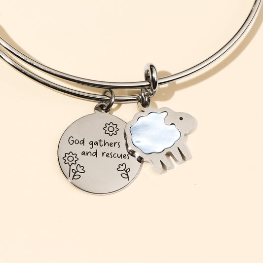 God Gathers And Rescues - Bracelet