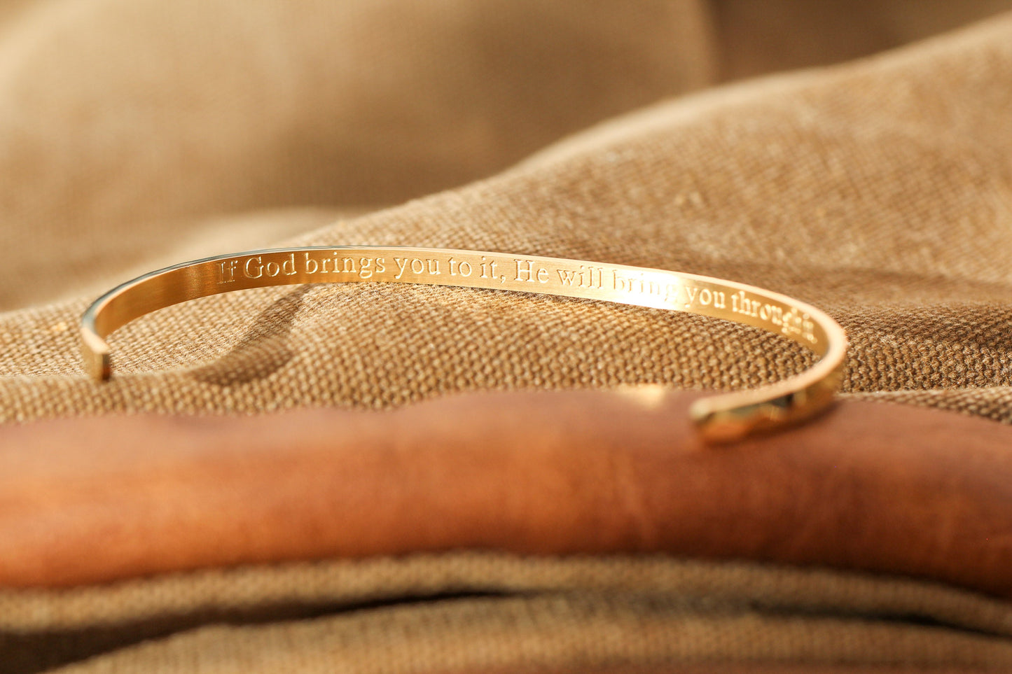Holiday - Hidden Message Bangle