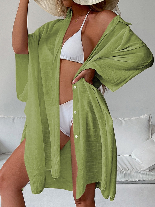 Female Sexy Quick-dry Swimwear Cover-up