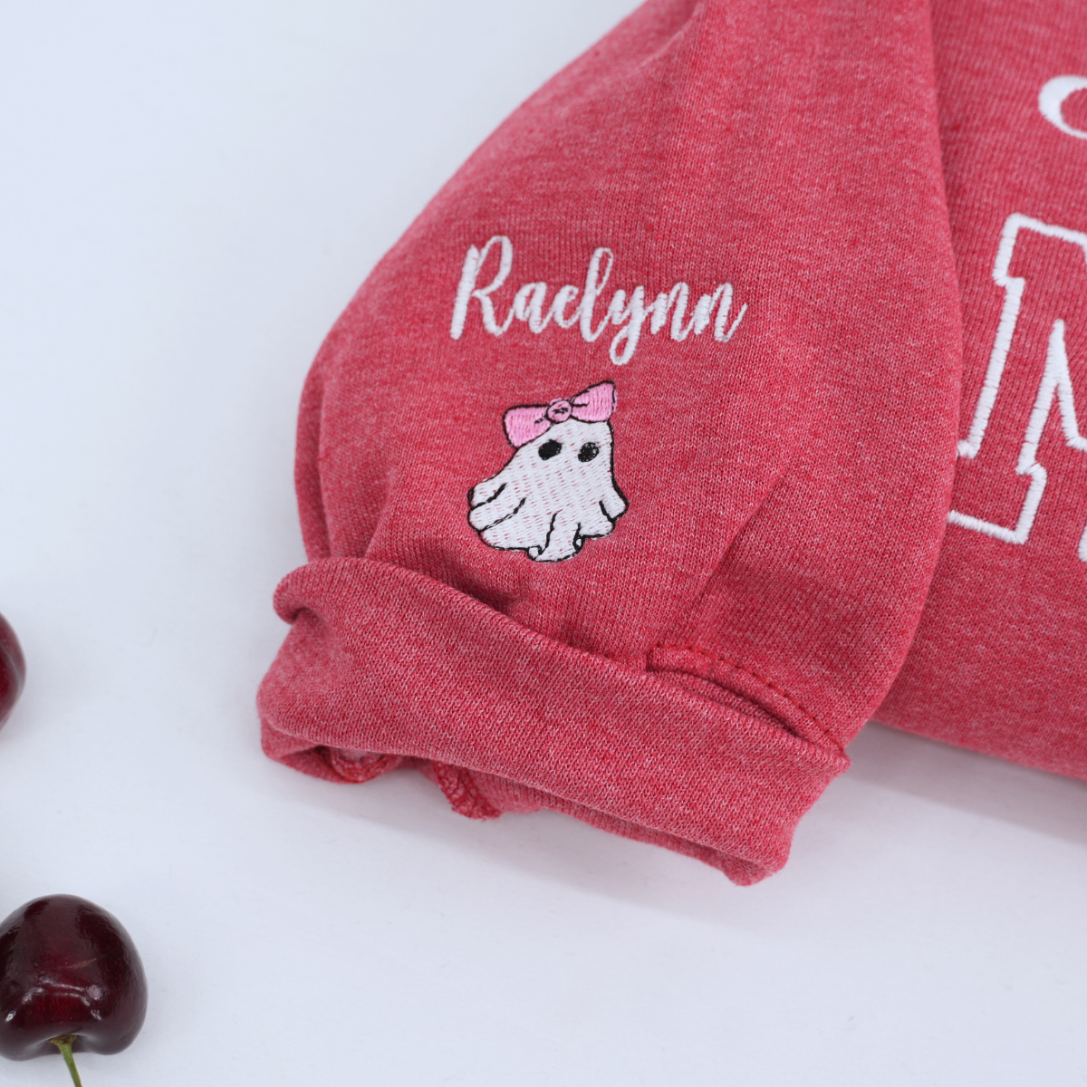 Custom Spooky Mama T-Shirt, Sweatshirt Or Hoodie, Fall Sweatshirt, Embroidered Gift for Mama, Halloween Gift for Moon