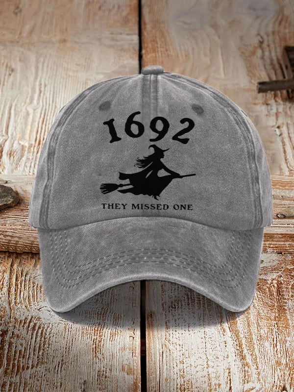 1692 Witch They Missed One Sun Hat