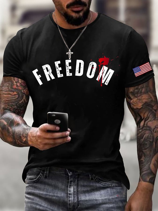 Men's Commemorative Printed T-Shirt