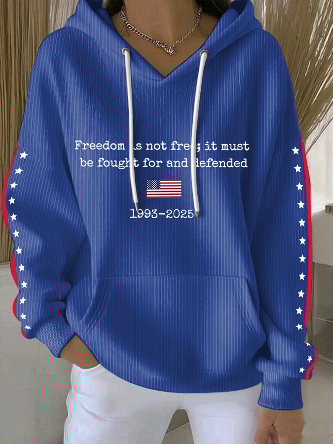 Women's Freedom Is Not Free Print Sweatshirt