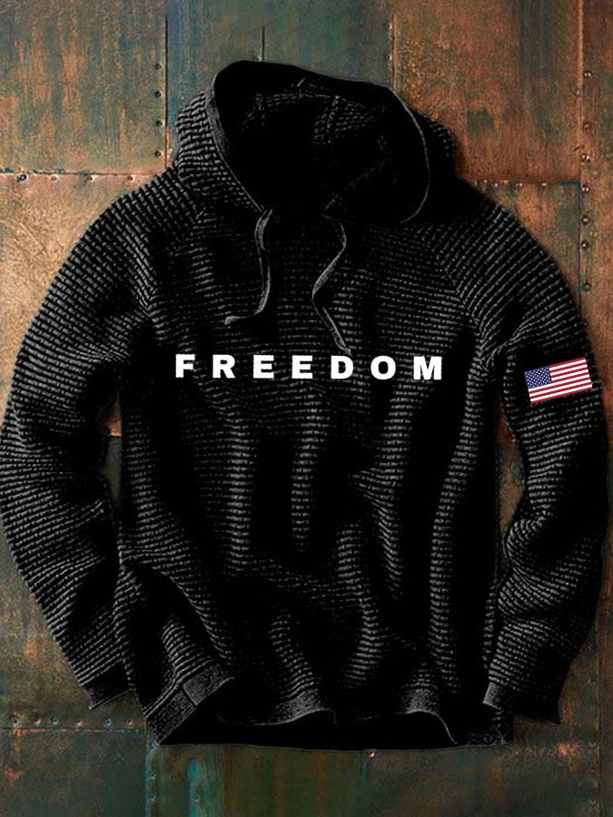 Men'S Casual Printed Long-Sleeved Sweatshirt