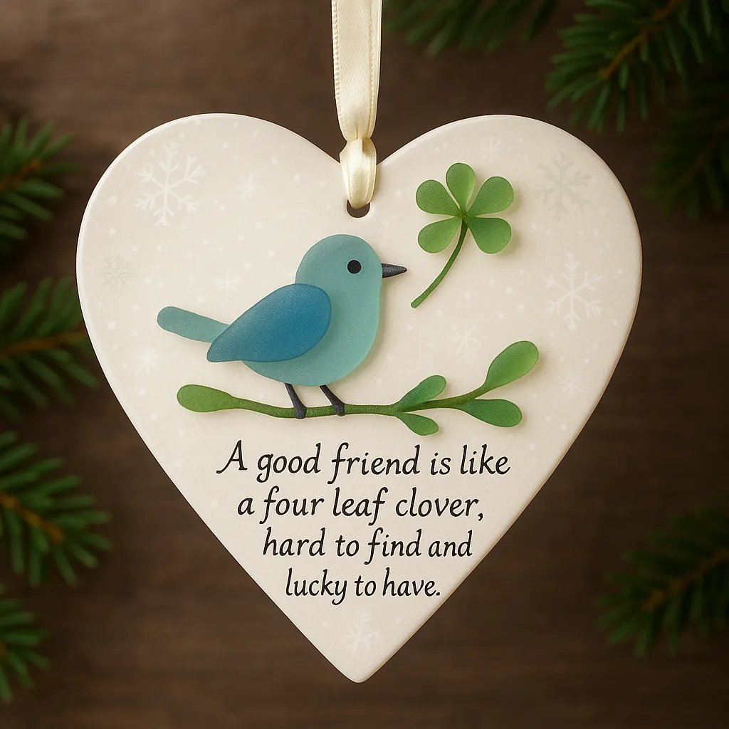 🔥Last Day 50% OFF - 🐦️Heart-Shaped Friendship Ornament