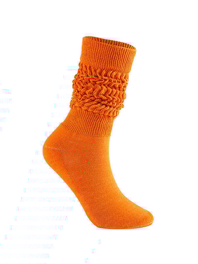 Solid Color Knitted Bubble Socks