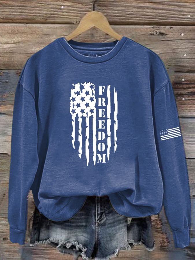 Women's Hot Events Printed Crew Neck Sweatshirt