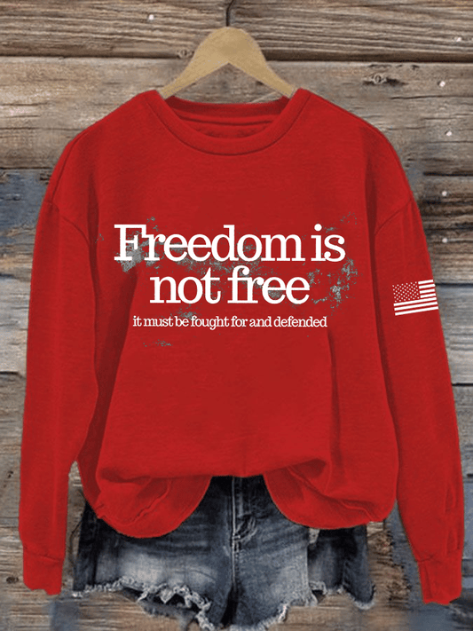 Women's Hot Events Printed Crew Neck Sweatshirt