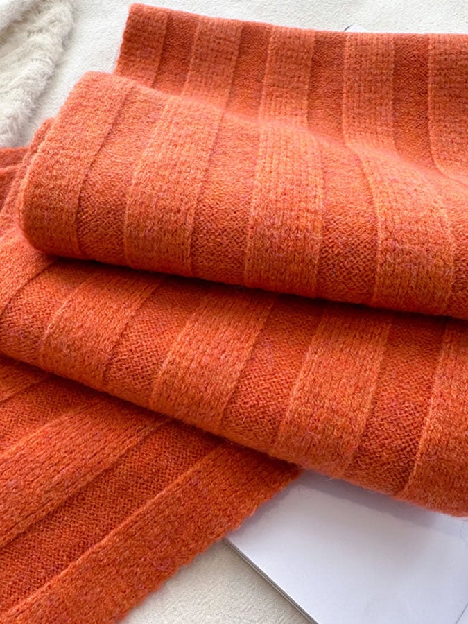 Autumn And Winter Warm Solid Color Scarf