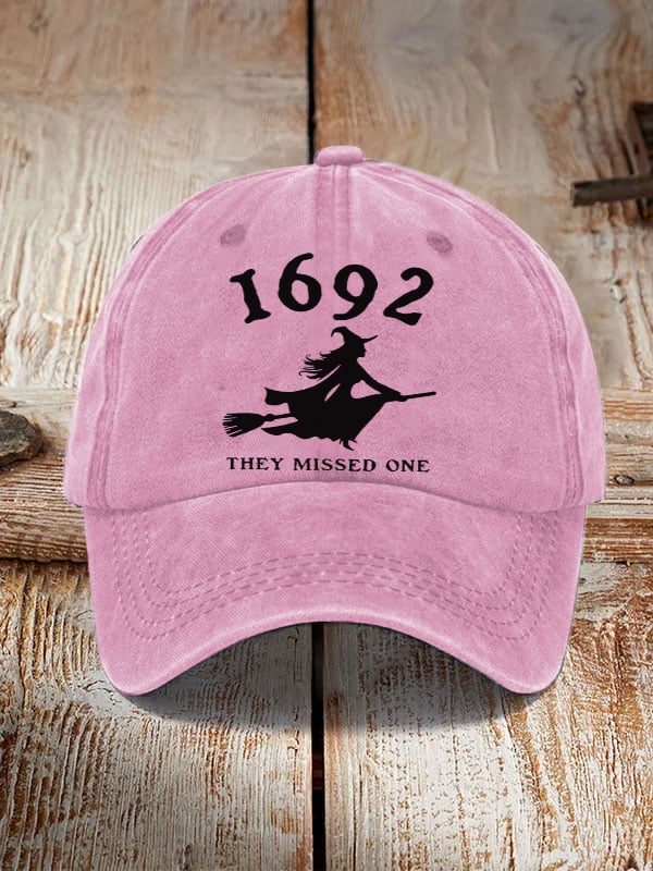 1692 Witch They Missed One Sun Hat
