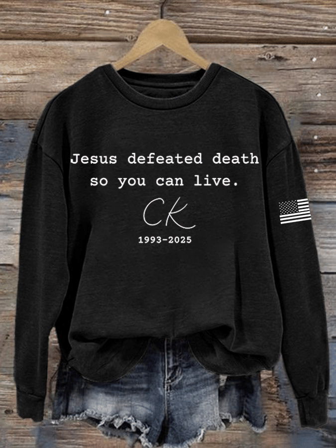 Women's Hot Events Printed Crew Neck Sweatshirt