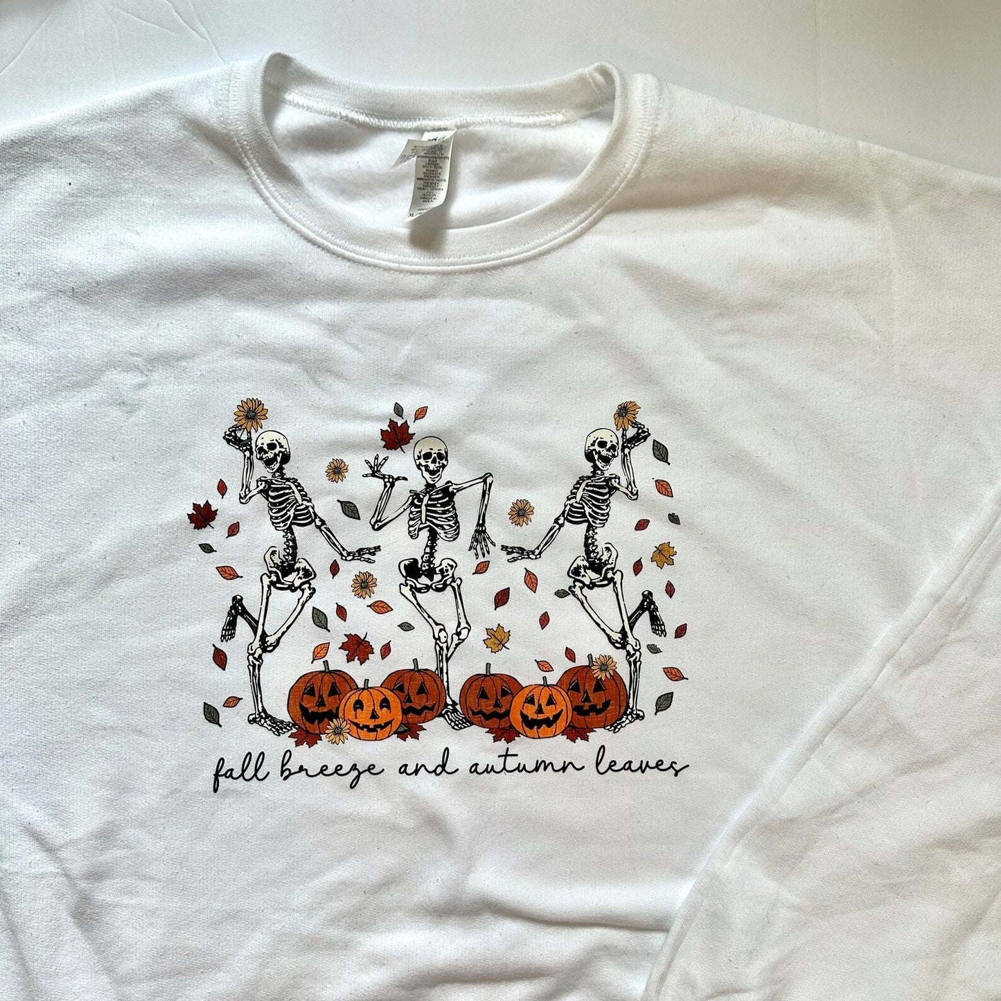 Fall Breeze & Autumn Leaves Crewneck