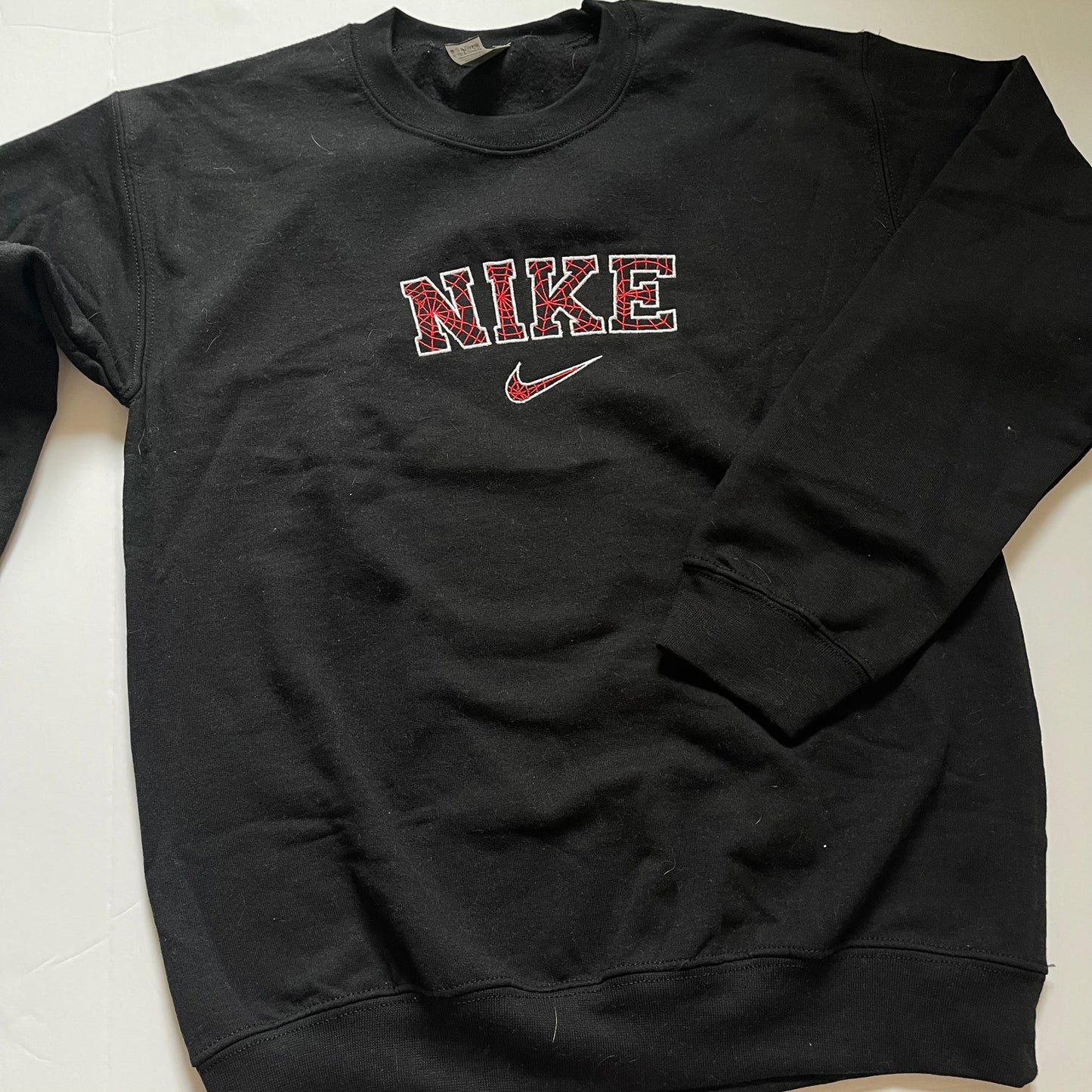 Spell Out Webs Crewneck