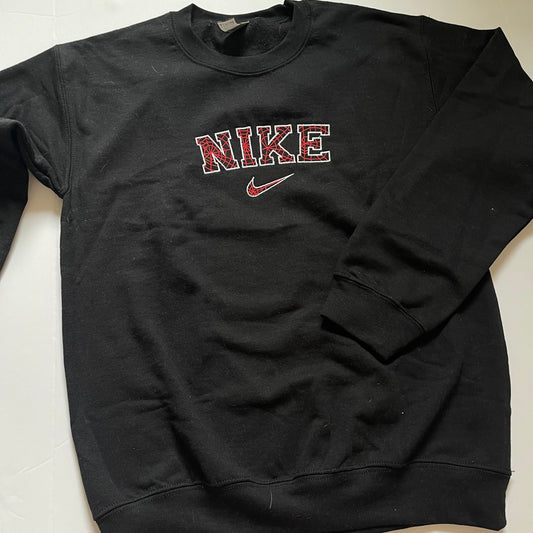 Spell Out Webs Crewneck