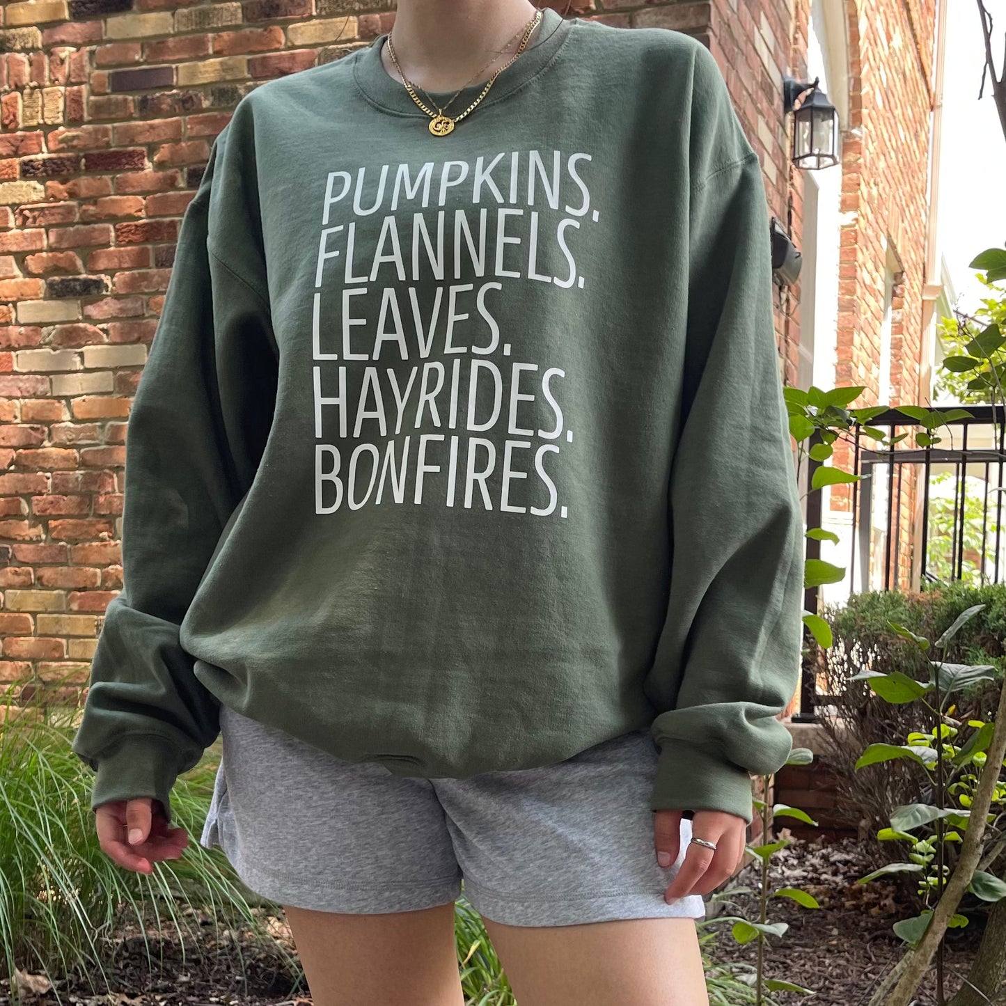 Fall Checklist Crewneck